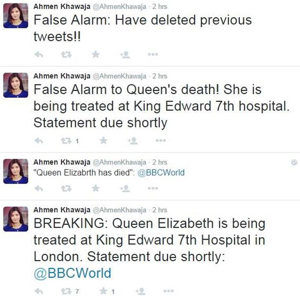 La BBC mata a la Reina Isabel II