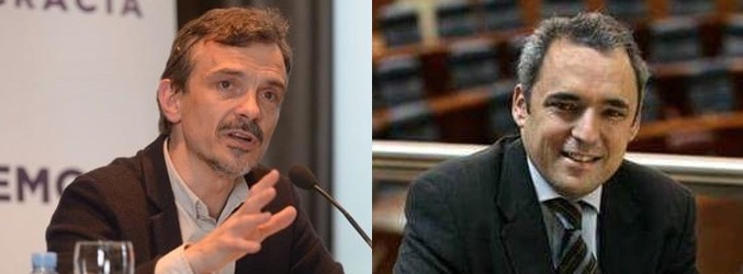 José Manuel López y Rafael Simancas