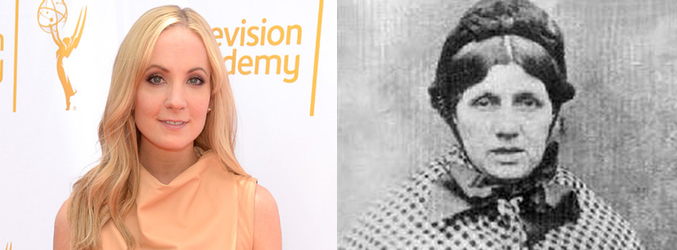 La actriz Joanne Froggatt (izquierda) interpretará a la asesina en serie Mary Ann Cotton (derecha)