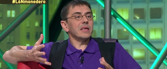 Juan Carlos Monedero en 'laSexta Noche'