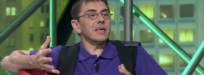 Juan Carlos Monedero, exnúmero tres de Podemos, en su entrevista en 'laSexta noche'