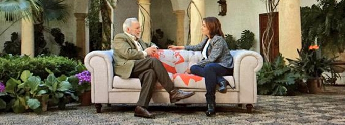 Julio Anguita y Pepa Bueno