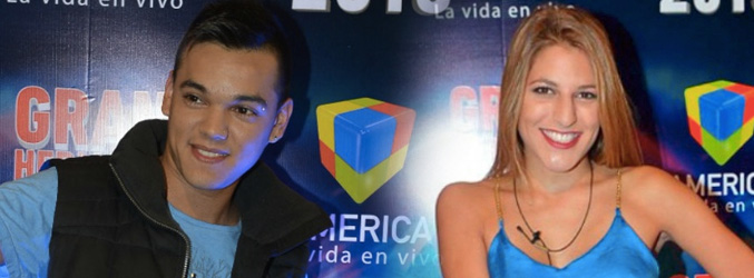Brian y Marian Farjat, habitantes de 'Gran hermano 2015' (Argentina)