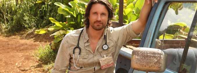 Martin Henderson ya ha interpretado a un doctor en la serie 'Off the map'