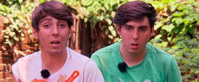 José Luis y Manuel, los gemelos de 'Pekín express'