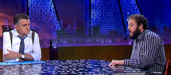 Zapata dando la cara frente a Wyoming en 'El intermedio'