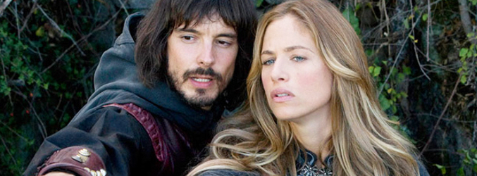 David Jener junto a Martina Klein en &quot;Águila Roja: la película&quot;