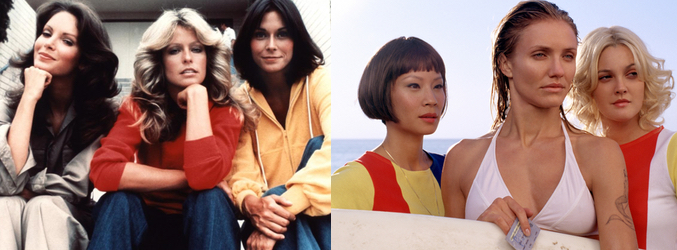  La serie de &#39;Los Ángeles de Charlie&#39; de 1976 y su versión 2001