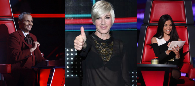 Miguel Bosé, Ana Torroja y Natalia Jiménez ejerciendo de jueces en formatos internacionales