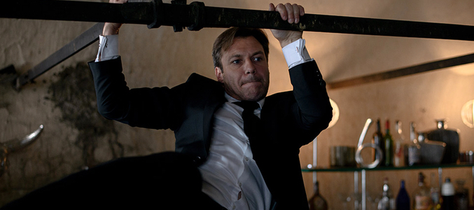 Chris Vance en una de las escenas de la segunda temporada de 'Transporter'