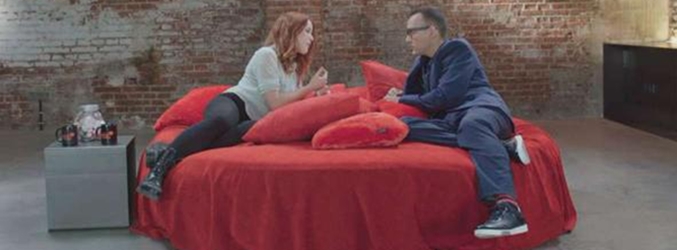 Amarna Miller con Risto Mejide