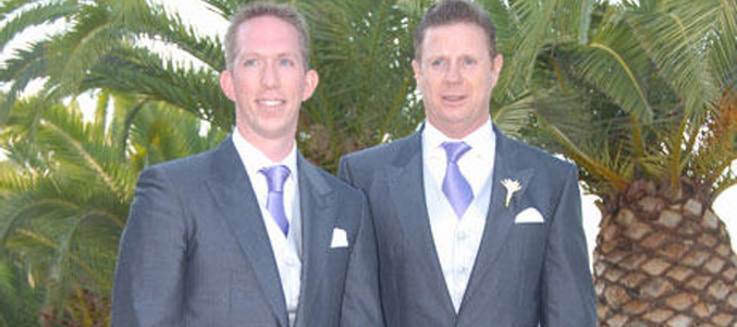 Jorge Cadaval se casó con su novio en Sanlúcar La Mayor