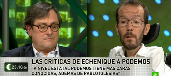 Echenique comenta los nombramiento "pocos estéticos" de Colau y Carmena