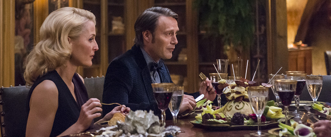 Hannibal Lecter y Bedelia Du Maurier, anfitriones de una cena