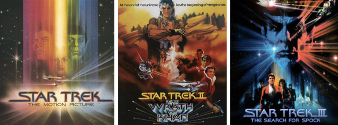 Carteles promocionales de las tres primeras películas que ofrecerá Canal Hollywood