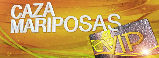 Logotipo de la pasada temporada de 'Cazamariposas VIP'