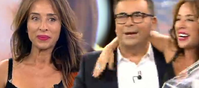 La efusividad de María Patiño en 'Sálvame Deluxe' desata los comentarios en la red