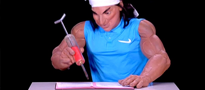La mofa de 'Les gignols de l'info' a Rafa Nadal