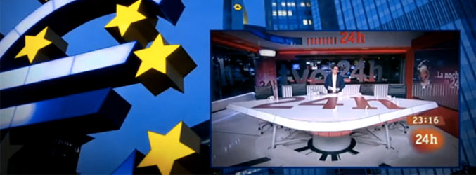 El canal informativo de TVE emitió un informativo especial con motivo del referéndum de Grecia