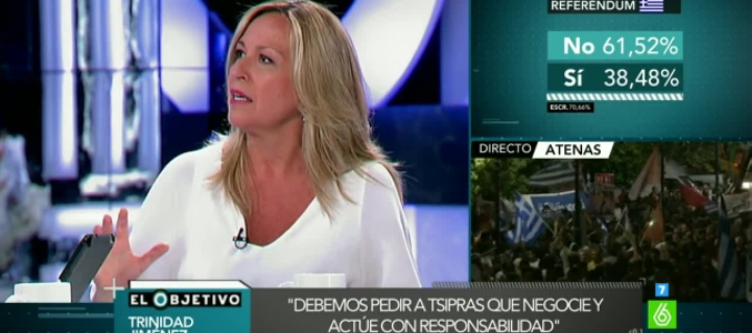 Trinidad Jiménez, del PSOE