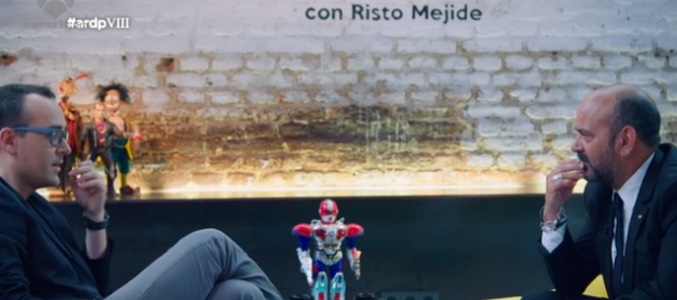 Risto se somete a las preguntas de Corbacho