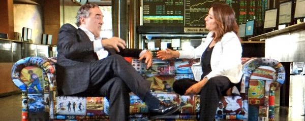 Juan Rosell y Pepa Bueno