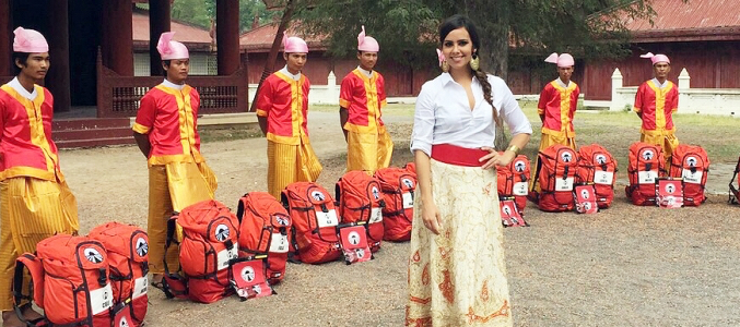 Cristina Pedroche, presentadora de 'Pekín express'