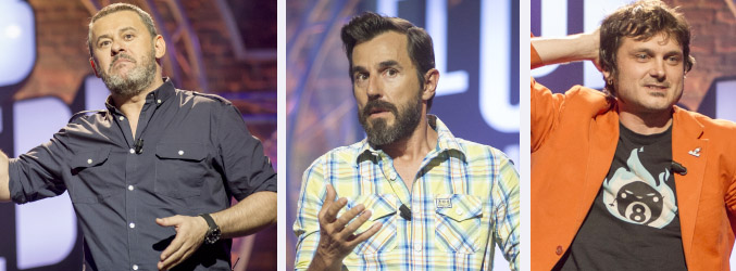 Miki Nadal, Sant¡ Millán y Salva Reina, monologuistas de la nueva temporada[