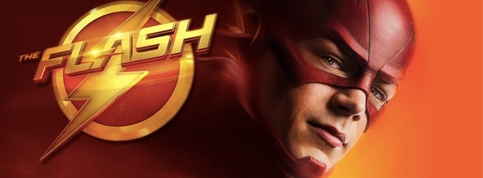 Cartel promocional de la serie 'The Flash'