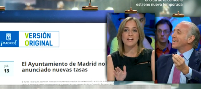 Otro rifirrafe entre Inda y Tania Sánchez