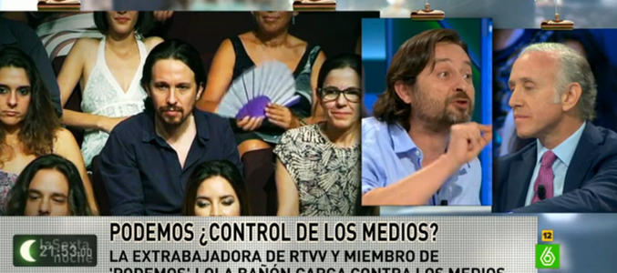 Inda carga contra Pablo Iglesias en 'laSexta noche'