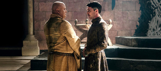 Los personajes de Varys y Meñique en 'Juego de tronos'