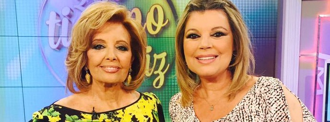 Madre e hija trabajan juntas en el programa de Telecinco '¡Qué tiempo tan feliz!'