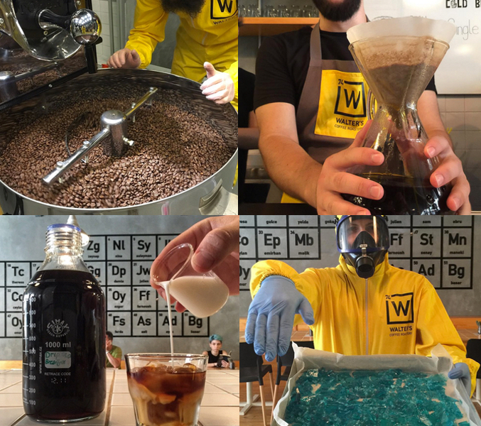 La cafetería turca se está convirtiendo en el sitio de moda para los jóvenes de la zona