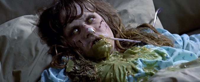 Linda Blair en "El Exorcista" (1973)