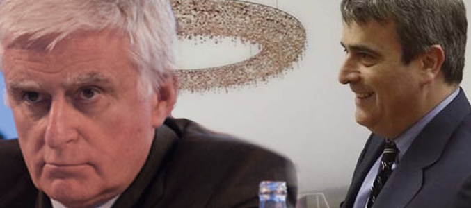 Paolo Vasile y Miguel Cardenal Carro, presidente del CSD