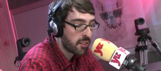 Quique en su etapa en "Yu no te pierdas nada"