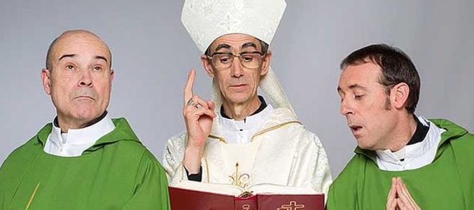 Los protagonistas de 'Aquí Paz y después Gloria'