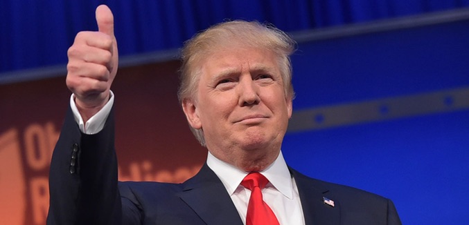 Donald Trump en el Debate Republicano