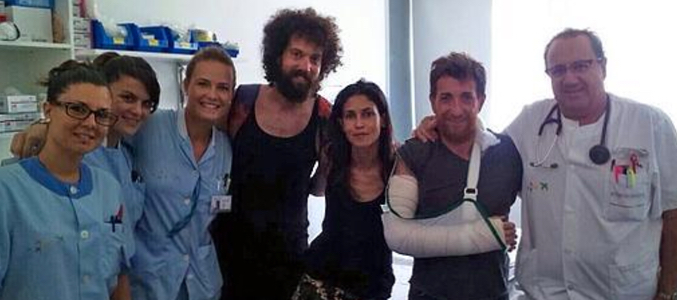 Pablo Motos comparte vacaciones accidentadas con Juan, de 'El Hormiguero', y la actriz Nerea Barros