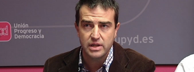 Gorka Maneiro, parlamentario de UPyD en la Cámara de Vitoria-Gasteiz