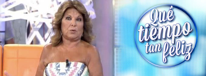 La periodista Meli Camacho en '¡Qué tiempo tan feliz!'