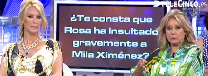 Mila Ximénez vió como el poligrafo le daba la razón a la que era amiga de Benito, Sandra Bruman