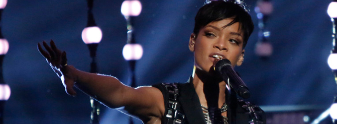 Actuación de Rihanna en la final de &#39;The Voice en 2012