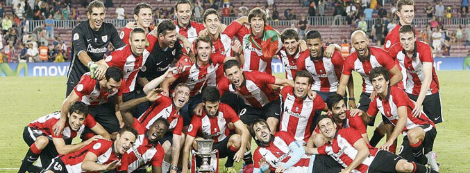 El Athletic Club de Bilbao gana la Supercopa de España, 31 años después de ganar su último título