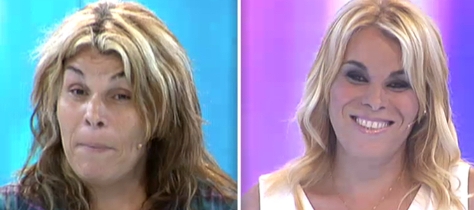 Nadia, antes y después de su cambio