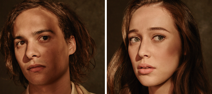 Frank Dillane y Alycia Debman-Carey son Nick Clark y Alicia Clark