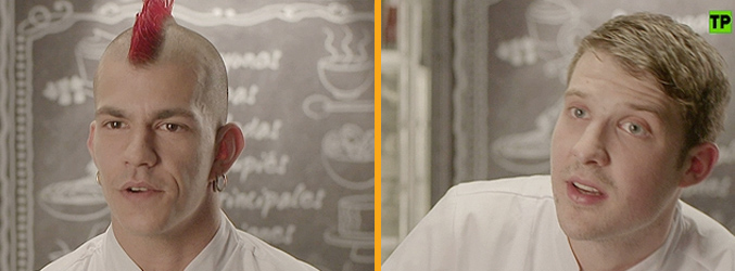 A la izquierda Iván Serrano y a la derecha Marcell Ress