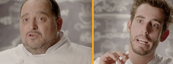 A la izquierda Jesús Vega y a la derecha Oriol Lomas