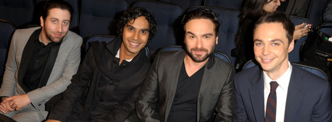 Los actores de &#39;TBBT&#39; ocupan los primeros puestos